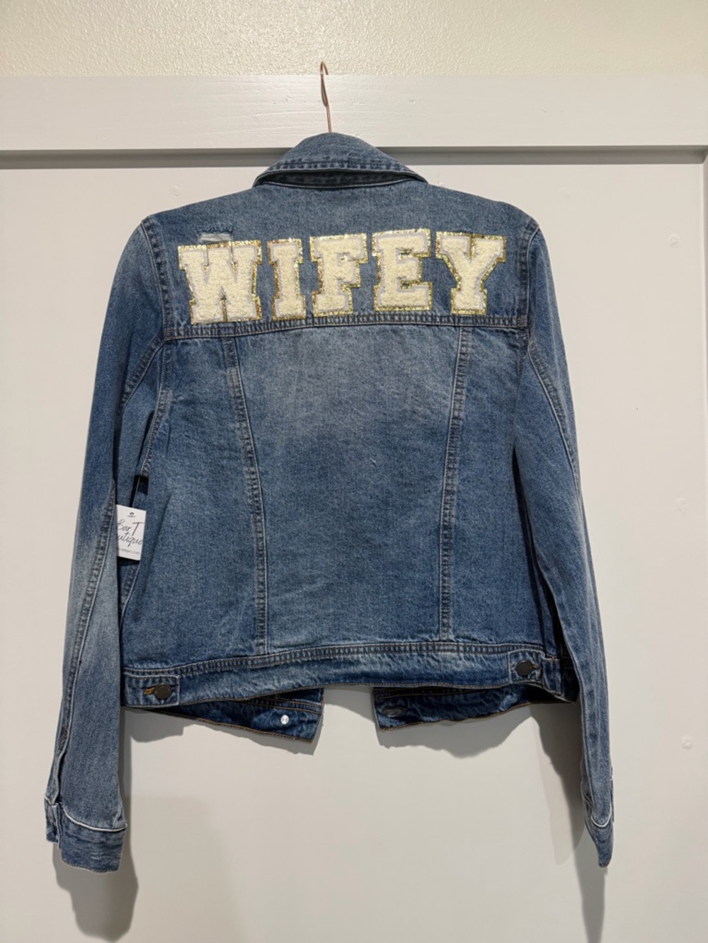 Classic Blue Denim WIFEY Jacket - Women